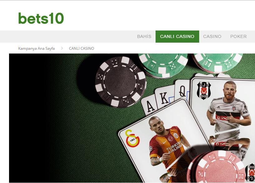 Bets10 Canlı Casinoda Çok Özel Bonus Fırsatları