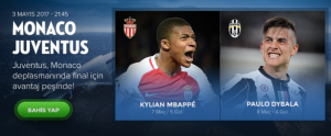 Monaca Juventus Maçı Bets10 Tahmin