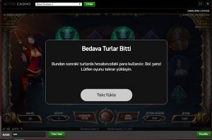 Blood Suckers 2 oyununda kullanabileceğin 10 Freespin hesabında!